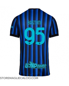 Inter Milan Alessandro Bastoni #95 Maglia Gara Casa Repliche 2025-26